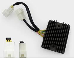 TOURMAX REGULATOR NAPIĘCIA PIAGGIO BEVERLY 300 '16-'20, MP3 300/500 '14-'16, X7 300 '09-'10, BEVERLY 350 '11-'20, X10 350/500 '12-'15 (OEM: 641709) (MADE IN JAPAN)