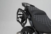 ZESTAW KUFRÓW BOCZNYCH TRAX ADV I STELAŻY SW-MOTECH SUZUKI V-STROM 1000 (14-), SILVER 45/45L