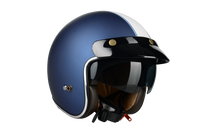 Kask Motocyklowy LAZER MAMBO EVO RACE (kol. Niebieski - Biały) rozm. S