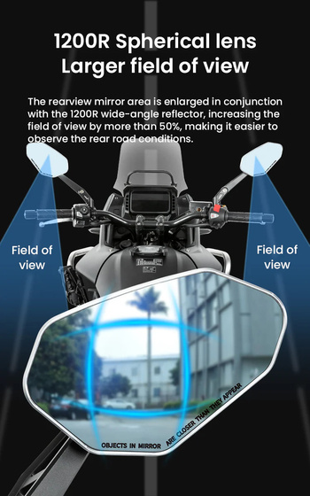 LOBOO Składane lusterka wsteczne (para) (10.1.11003.001.11)
