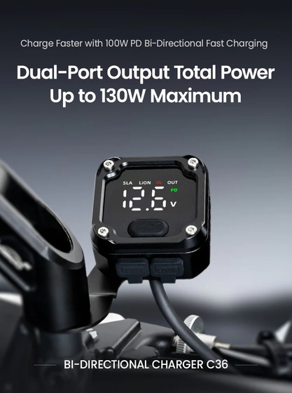 LOBOO Ładowarka dwukierunkowa (10.1.01036.001.01)