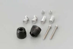 BAR END PINO-3 14-19MM BLACK