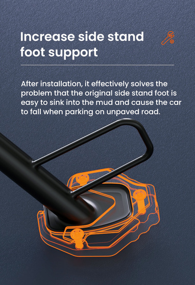 LOBOO Nakładka na stopkę boczną do HONDA X-ADV750 (2021-) (10.3.03332.001.11)