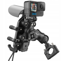 MC39 Motorcycle Phone Holder Anti-vibration USB-C Charging