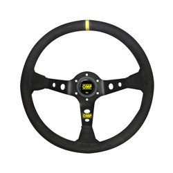 OMP CORSICA BLACK Suede Steering Wheel