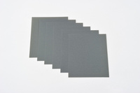 WATERPROOF SANDPAPER, 93x115mm, #600, 6PCS/SET