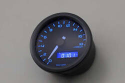 VELONA60 TACHOMETER 18000RPM, BLUE-LED, BLACK
