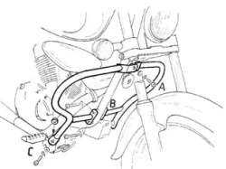 Suzuki VL 125/250 Intruder (1999-2007) engine guard