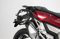ZESTAW KUFRÓW BOCZNYCH TRAX ION I STELAŻY SW-MOTECH HONDA X-ADV (16-), BLACK 37/37L