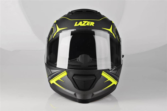 Kask Motocyklowy LAZER RAFALE Hexa (kol. Czarny - Żółty - Matowy) rozm. XS