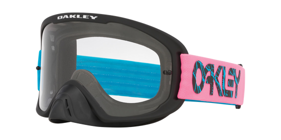 Oakley goggles O Frame 2.0 Pro MX 2 Stroke BluPnk w/Clr