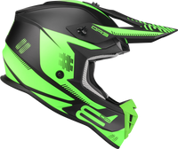 Kask Motocyklowy LAZER OR3 PP3 (kol. Czarny - Zielony Fluo - Matowy) rozm. XS