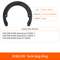 LOBOO Uchwyt Tank Bag KTM 1290