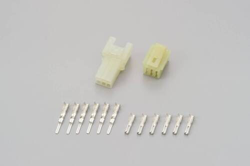 connector set, 6P, HM, connector and terminal, male and female