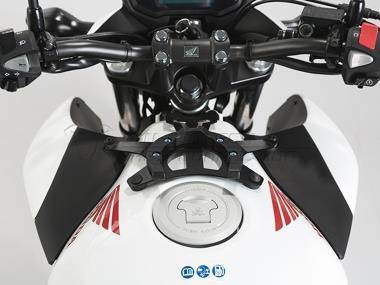 TANK RING ION SW-MOTECH HONDA CB 500 F (13-16), BLACK