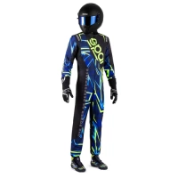 Sparco Prime-K Advanced Kart Karting Racing Suit black yellow