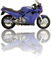 Tłumik IXIL TRIUMPH DAYTONA T357, TRIDENT 750, 900, SPRINT [-99], TROPHY [-96] lewa strona (SOVE)