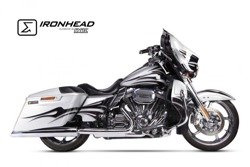 Silencer / Exhaust IRONHEAD HARLEY DAVIDSON TOURING ROAD KING (06-16) typ HC2-1C
