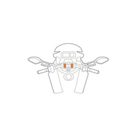 90436 Opti Screw, M8 handlebar risers mount