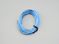 Przewód  AVS0.75  jasny niebieski/biały  2m