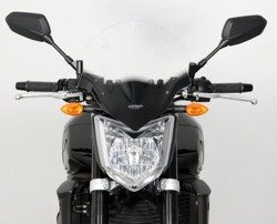 Szyba motocyklowa MRA YAMAHA FZ1, RN16, 2006-, forma NRM, czarna