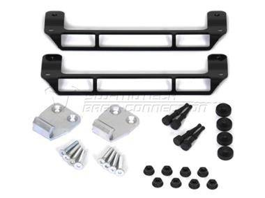 ZESTAW ADAPTERÓW NA STELAŻ EVO NA KUFRY BOCZNE SHAD, SW-MOTECH BLACK