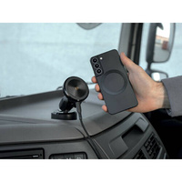 91806 magnetyczny uchwyt na telefon z funkcją bezprzewodowego ładowania i samoprzylepną przyssawką, Mag Wireless Orbit