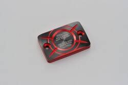 Prostokątna pokrywa zbiorniczka płynu hamulcowego  HONDA (B)  czerwony