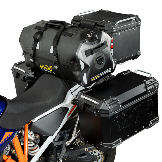 LOBOO TPU Torba 56L biało-czarna (z hermetycznym zamkiem błyskawicznym) (10.4.01036.001.61)