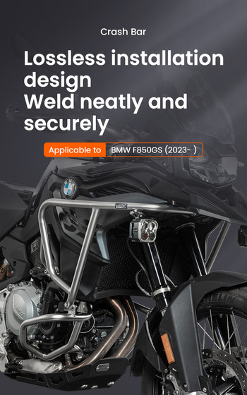 LOBOO Crash Bar do BMW F850GS (2023-) Silver (10.3.01033.001.21)