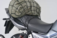 Siatka bagażowa  400x400mm  czarna  z woreczkiem