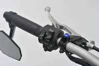 Śruba zaślepka do otworu lusterka  M10-P1.25/prawa niebieski