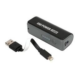 38820 Uni-Power 2600 power pack with Apple / Micro Usb universal cable