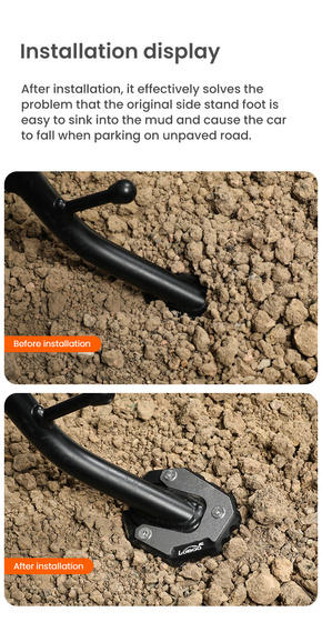 LOBOO Nakładka na stopkę boczną do BMW F750GS (10.3.03031.001.11)