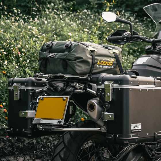 LOBOO Składana / rozszerzalna torba wodoodporna 30L czarna (10.4.01020.001.11)