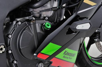 Korek wlewu oleju M20 X P2.5 CNC zielony