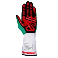 Alpinestars Tech 1-K V3 Kart Gloves white green