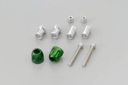 BAR END PINO-2 14-19MM GREEN