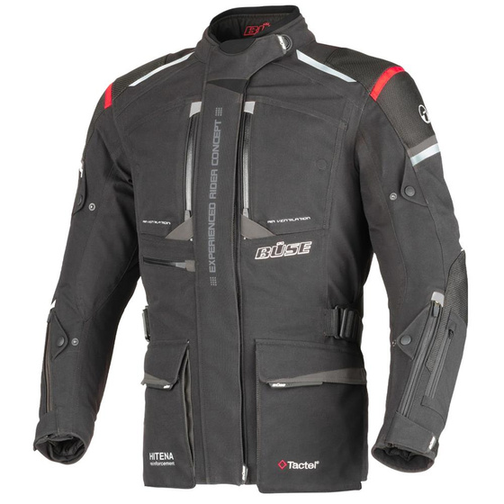 Kurtka motocyklowa damska BUSE Nova czarna 42