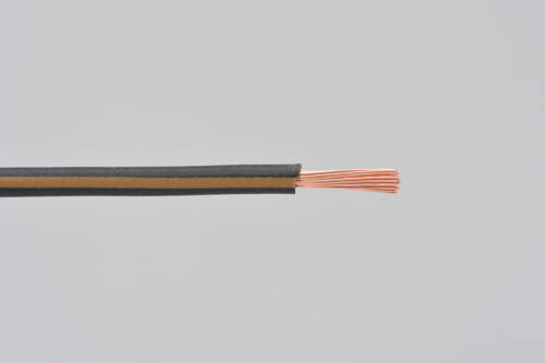 colored wire, AVS0.75, black/brown, 2m