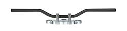 TRW LUCAS STEEL HANDLEBAR 22MM SUPERBIKE COLOR BLACK