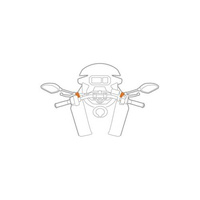 90563 Titan Opti Pole Orbit, mirror or through screw mount