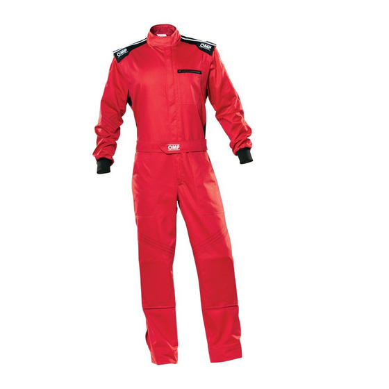 OMP Racing BLAST EVO MY2021 Mechanics Suit red