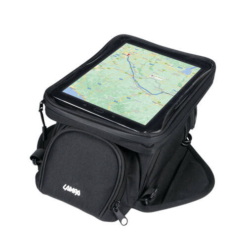 91568 T-Voyager 4 in 1 Tank-Bag, magnetic tank bag with kit 3 interchangeable Add-on bags