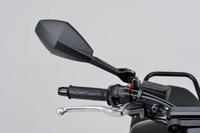 D-MIRROR-12,DIAMO/ROD (R)ABS HOUSING+ALU.STEM