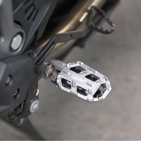 LOBOO Szerokie podnóżki do BMW G310GS, F750GS, F850GS, S1000XR, RI200GS, R1200GS, R1250GS, R1250GS Adventure, R1300GS (10.3.0401