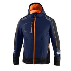 Sparco Tech Soft Shell Jacket (Teamwork) navy orange