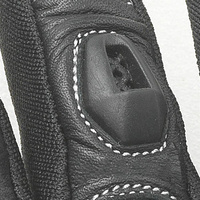 Rękawice motocyklowe damskie BUSE Misano czarne 07