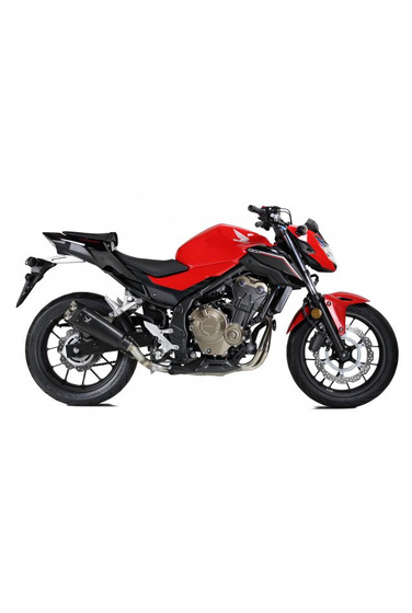 Tłumik IXRACE HONDA CBR 500 R 16-18 / CB 500 F 16-18 typ M9 (black) (Homologacja)