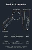 LOBOO Składane lusterka wsteczne (para) (10.1.11002.002.11)